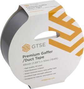img 3 attached to HEAVY-DUTY GTSE Silver Duct Tape, 1.88 inches x 55 Yards (164 ft), Waterproof Tape Roll