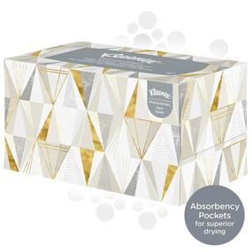 img 1 attached to 🧻 Kleenex Hand Towels with Premium Absorbency Pockets - Convenient Pop-Up Box - 18 Boxes/Case