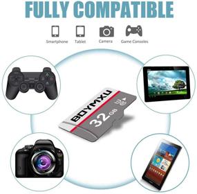 img 3 attached to 📸 BOYMXU TF Memory Card 32GB: High-Speed Class 10 TF Card with Adapter for Phone, Camera, & Computer