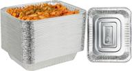 🎉 party bargains 9x13 aluminum pans - 30 pack half size deep foil pans logo