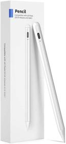 img 4 attached to 🖊️ Advanced Stylus Pen for iPad with Palm Rejection | Active Pencil for Apple iPad 6/7/8th Gen, iPad Air 3rd/4th Gen, iPad Pro 11/12.9 Inch, iPad Mini 5th Gen (2018-2021 Compatible)