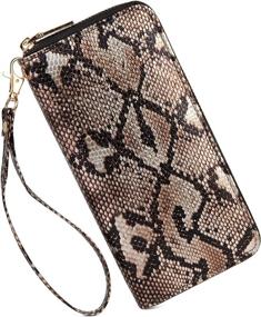 img 4 attached to Fanwill Leopard Wallet Cheetah Leopard Women's Handbags & Wallets in Wallets