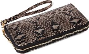 img 2 attached to Fanwill Leopard Wallet Cheetah Leopard Women's Handbags & Wallets in Wallets