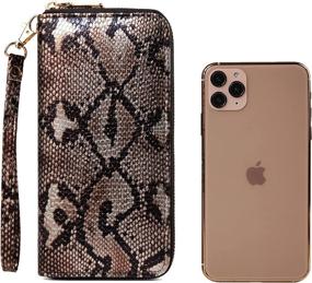 img 1 attached to Fanwill Leopard Wallet Cheetah Leopard Women's Handbags & Wallets in Wallets