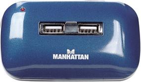 img 3 attached to 🔌 Manhattan 7-Port USB 2.0 Ultra Hub, Plug and Play for Windows and Mac Compatibility (161039)
