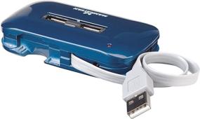 img 2 attached to 🔌 Manhattan 7-Port USB 2.0 Ultra Hub, Plug and Play for Windows and Mac Compatibility (161039)