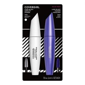 img 4 attached to Набор туши для ресниц COVERGIRL Lash Blast Fusion и базы для ресниц COVERGIRL Lash Blast Amplify, очень черный, 0,44 ж. унции (2 шт)