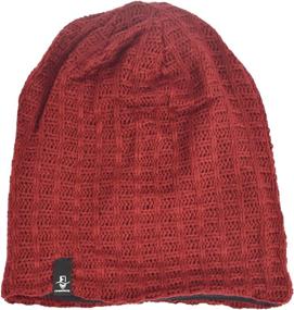 img 2 attached to Versatile VECRY Men's Slouchy Beanie: Knit 🧢 Crochet Rasta Cap for Enhanced Warmth in Any Season