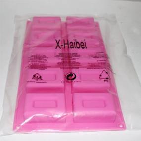 img 1 attached to High-Quality Silicone Mold for X-Haibei Lingotto Rectangle Border Sample Guest Hotel Soap and Chocolate Candy