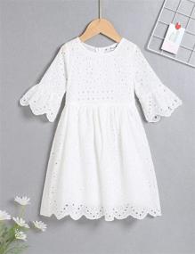 img 3 attached to Toddler Bohemia Long Sleeve Princess Dresses