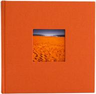 📸 kolo hudson 2up photo album, mango - holds up to 200 4x6 photos logo