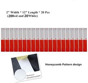 img 3 attached to 🔦 Enhanced Visibility: Prismatic Reflective Waterproof Self Adhesive Conspicuity Solution