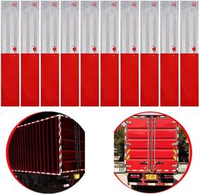 img 4 attached to 🔦 Enhanced Visibility: Prismatic Reflective Waterproof Self Adhesive Conspicuity Solution