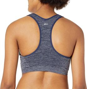 img 2 attached to 2-Pack Womens Light-Support Seamless Sports Bras by Amazon Essentials