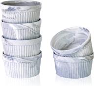 yundu ounce porcelain ramekins dish set logo
