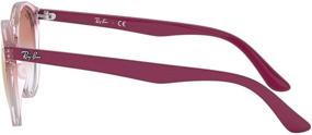 img 1 attached to Stylish and UV-Protected: Ray-Ban Kids' Rj9064s Round Sunglasses