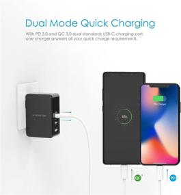 img 3 attached to 🔌 LENTION 45W USB C Wall Charger: Fast Charge PD Adapter for Various Devices - iPhone 11/Pro/Max/XS/XR/X/8/Plus, MacBook, iPad Pro, Nintendo Switch, Samsung S10/S9/S8/Note 9/8 & More!