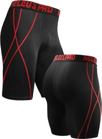 img 3 attached to 🩳 Neleus Men's 3 Pack Performance Compression Shorts: Enhanced Athletic Support and Comfort