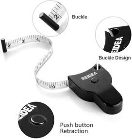 img 2 attached to Measure Push Button Retract Ergnomic Portable