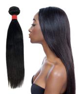 brazilian unprocessed hair straight extensions logo