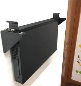 img 2 attached to 🔒 Premium Jingchengmei 1U Lightweight Foldable 19 Inch Steel Vertical Rack & Wall Mountable Server Rack Mount - Efficient & Space-Saving Solution (1U35P)