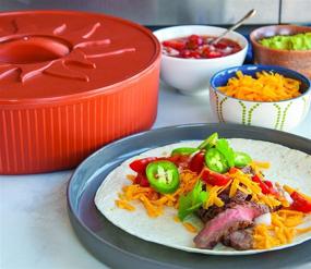 img 2 attached to Nordic Ware 10-Inch Microwave Tortilla Warmer for Optimal Heating Efficiency