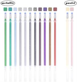 img 2 attached to 48 Pcs Earth Tone Gel Pen Refills–2 Sets Included Each With 24 Colors