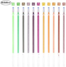 img 1 attached to 48 Pcs Earth Tone Gel Pen Refills–2 Sets Included Each With 24 Colors