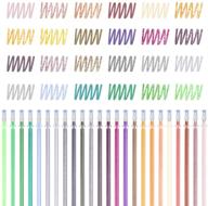48 pcs earth tone gel pen refills–2 sets included each with 24 colors logo