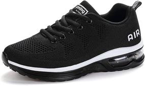 img 4 attached to RomenSi Athletic Running Lightweight Sneakers