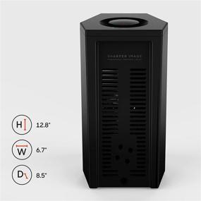 img 1 attached to 🔥 Heat Up Your Space with the Sharper Image RISE 12H Tower Space Heater