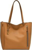 👜 fossil leather shopper handbag for women - handbags & wallets designed for women logo