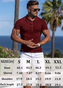 img 3 attached to URRU Stretch Sleeve Muscle Shirts: Stylish and Comfortable Men's Clothing