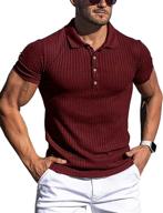 urru stretch sleeve muscle shirts: stylish and comfortable men's clothing logo