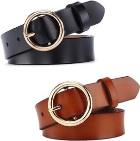 img 4 attached to Toptim Fashion Leather Dresses Classic Women's Accessories