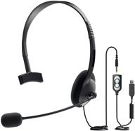 eboda usb headset with microphone - single-sided, 270° boom mic for r/l ear logo