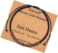🎁 stylish and meaningful morse code bracelets: perfect gifts for women, men, and loved ones! logo