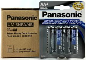 img 3 attached to Батареи Panasonic Carbon Double для батареек бытового назначения в бытовых батареях