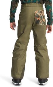 img 3 attached to 🌲 Stay Warm and Stylish with North Face Insulated Evergreen Mountain Boys' Pants