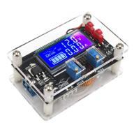 🔌 dc-dc buck voltage converter: drok adjustable step down voltage regulator with lcd, usb port, and protective shell logo