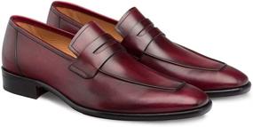 img 2 attached to 👞 Handcrafted Men's Loafers & Slip-Ons: Discover Mezlan Newport's Exquisite Finishes