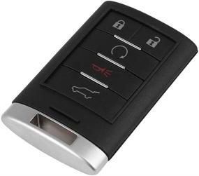 img 2 attached to 🔑 Замена брелока без ключа uxcell для автомобилей Cadillac ATS 2013-2014 NBG009768T 315МГц - подлинная замена автомобильного ключа