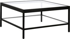 img 3 attached to 🔲 Henn and Hart Alexis Coffee Tables, 32-inch, Blackened Bronze