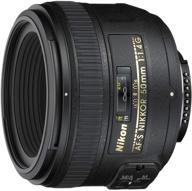 📷 nikon af-s nikkor 50mm f/1.4g lens with auto focus: perfect for nikon dslr cameras logo
