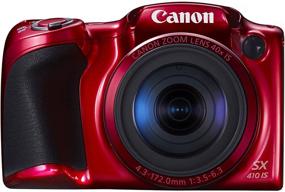 img 1 attached to 📸 Захватывайте потрясающие снимки с камерой Canon PowerShot SX410 IS (красный)