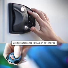 img 1 attached to 🔒 RVLock V4 Keyless Entry Handle: Enhanced Security with Integrated Keypad & Fob