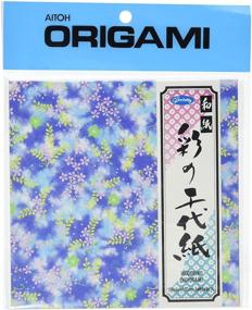 img 1 attached to 📦 Aitoh Irodorino Chiyogami Origami Paper 23-1956, 6ft x 6in, Pack of 24