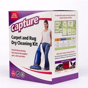 img 2 attached to 🧼 Capture Carpet Total Care Kit 100: Ultimate Solution for Home Couch and Upholstery, Car Rug, Dogs & Cats - Powerful Odor Eliminator, Stain Spot Remover | Non Liquid & Chemical-Free