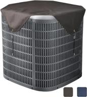 winter top air conditioner cover for outside ac unit - foozet, 36 x 36 inches logo