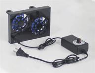 7cm adjustable speed ultra silent router cooling fan for rt-ax86u - dustproof with temperature reduction logo